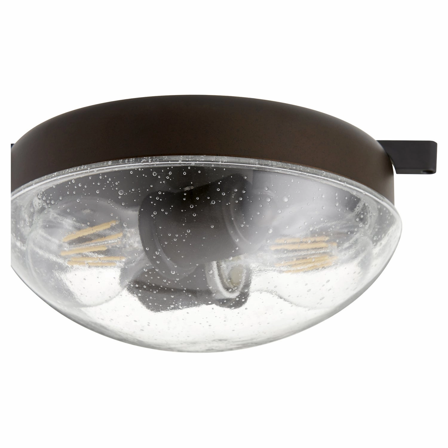 1370 Light Kits LED Patio Light Kit Oiled Bronze Flush Outdoor Ceiling Mount Lights