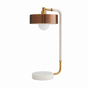 Aaron One Light Lamp Heritage Brass Desk Lamps Lighting sale online
