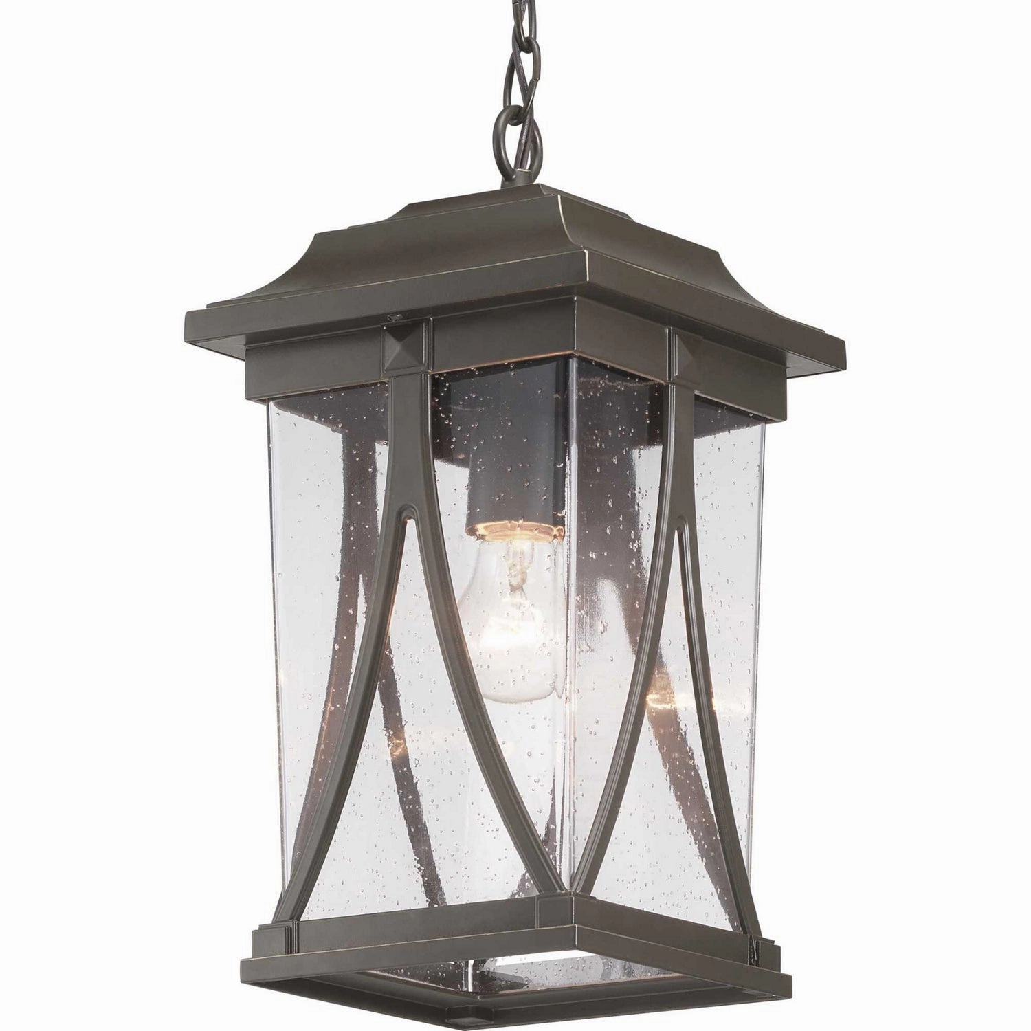 Abbott One Light Hanging Lantern Antique Bronze Garden Hanging Lights promo