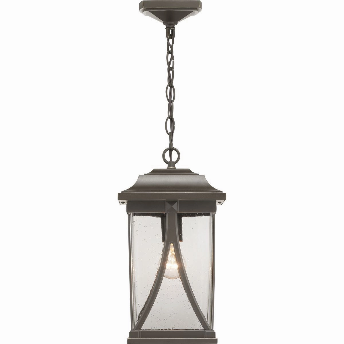 Abbott One Light Hanging Lantern Antique Bronze Garden Hanging Lights promo
