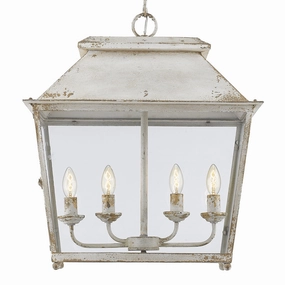 Abingdon Four Light Pendant Antique Ivory Ceiling Lights Lighting free shipping