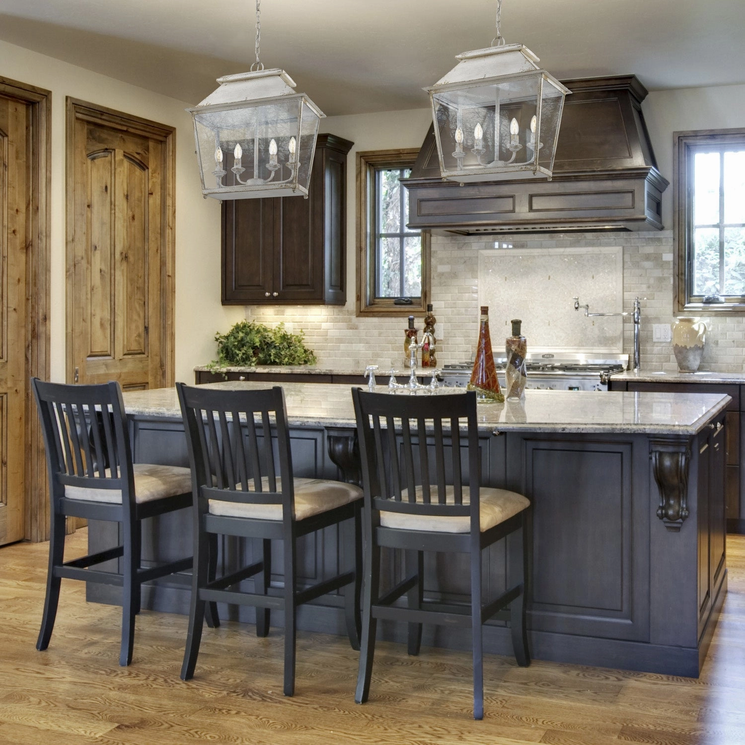 Abingdon Four Light Pendant Antique Ivory Ceiling Light Fixtures on sale