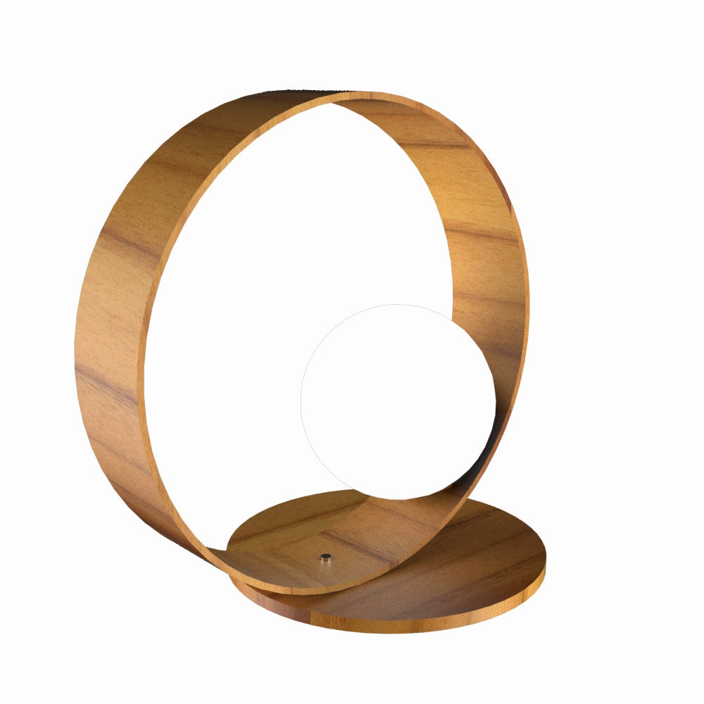 Accord Lighting 141.12 Sfera Led Table Lamp Lamp Wood/Stone/Naturals Sale on Modern Lamps