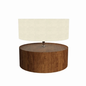 Accord Lighting 145.06 Cylindrical Led Table Lamp Lamp Wood/Stone/Naturals Sale on Modern Lamps