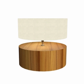 Accord Lighting 145.12 Cylindrical Led Table Lamp Lamp Wood/Stone/Naturals Sale on Modern Lamps