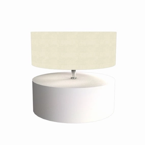 Accord Lighting 145.25 Cylindrical Led Table Lamp Lamp White Sale on Modern Lamps