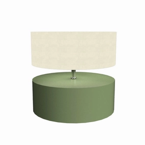 Accord Lighting 145.30 Cylindrical Led Table Lamp Lamp Verde Sale on Modern Lamps