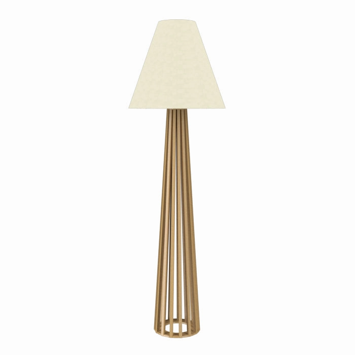 Accord Lighting 361/2.27 Slatted Led Floor Lamp Lamp Wood/Stone/Naturals Buy Lamps cheap online