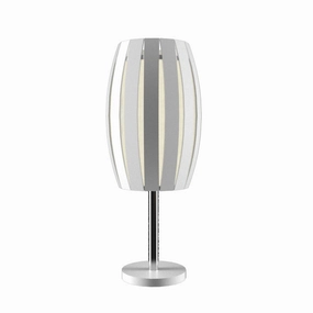 Accord Lighting 7011.07 Barrel Led Table Lamp Lamp White Sale on Modern Lamps