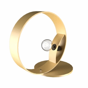 Accord Lighting 7043.27 Sfera Led Table Lamp Lamp Gold, Champ, Gld Leaf Sale on Modern Lamps