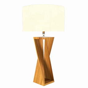 Accord Lighting 7044.12 Spin Led Table Lamp Lamp Wood/Stone/Naturals Sale on Modern Lamps