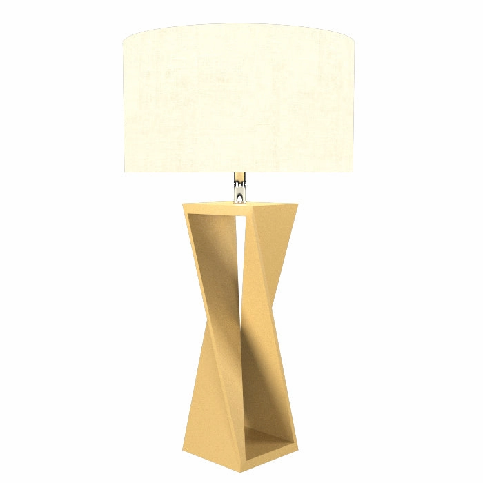 Accord Lighting 7044.27 Spin Led Table Lamp Lamp Gold, Champ, Gld Leaf Sale on Modern Lamps