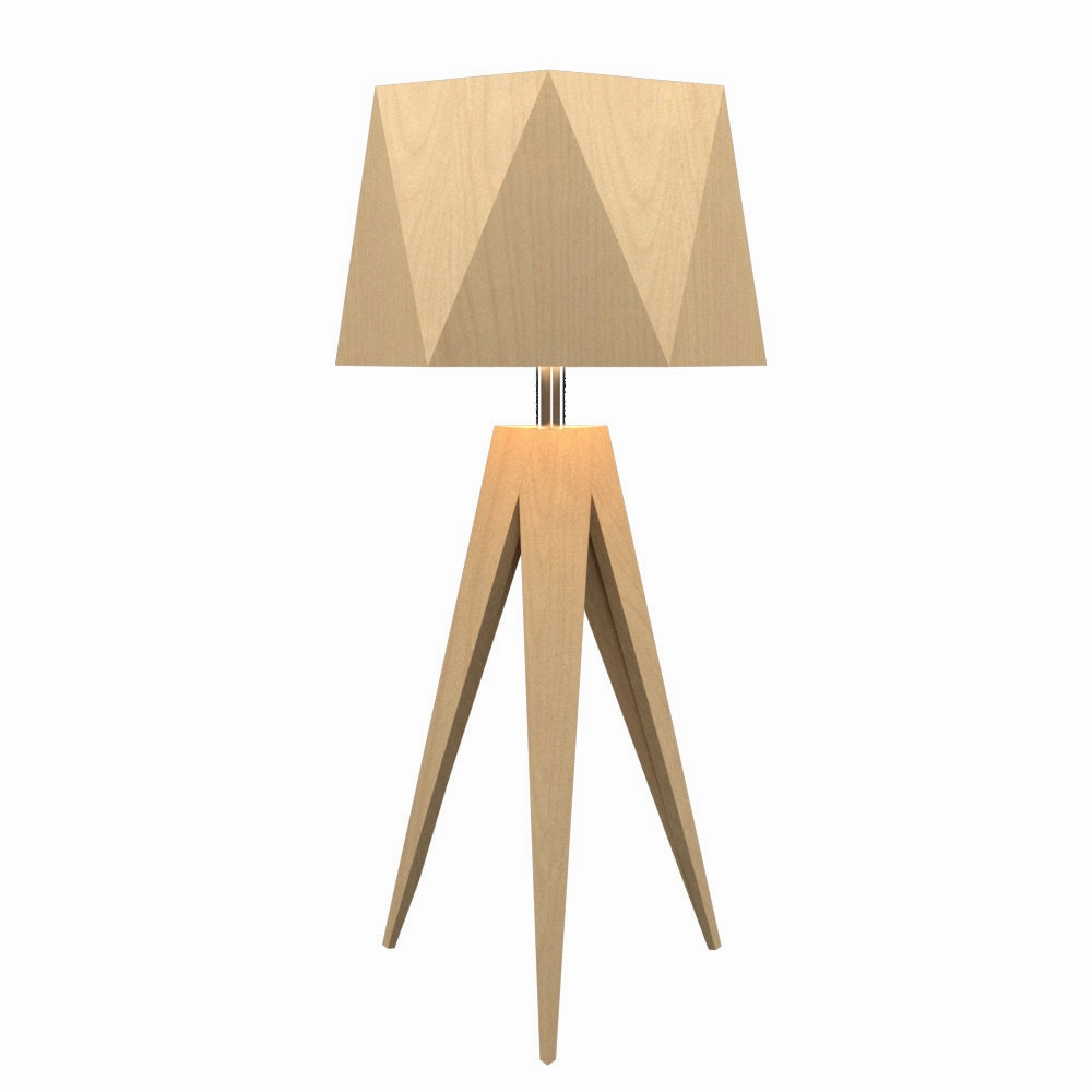 Accord Lighting 7048.34 Facet Led Table Lamp Lamp Wood/Stone/Naturals Sale on Modern Lamps
