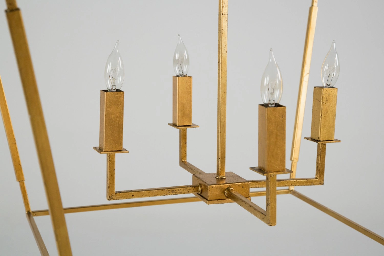 Adler Four Light Chandelier Vintage Gold Cheap Ceiling Lights available