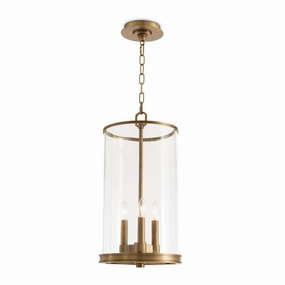 Adria Three Light Pendant Natural Brass Ceiling Lights Lighting cheap deals