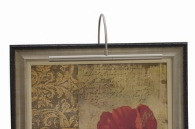 Advent Two Light Picture Light Satin Nickel Contemporary Wall Lights outlet