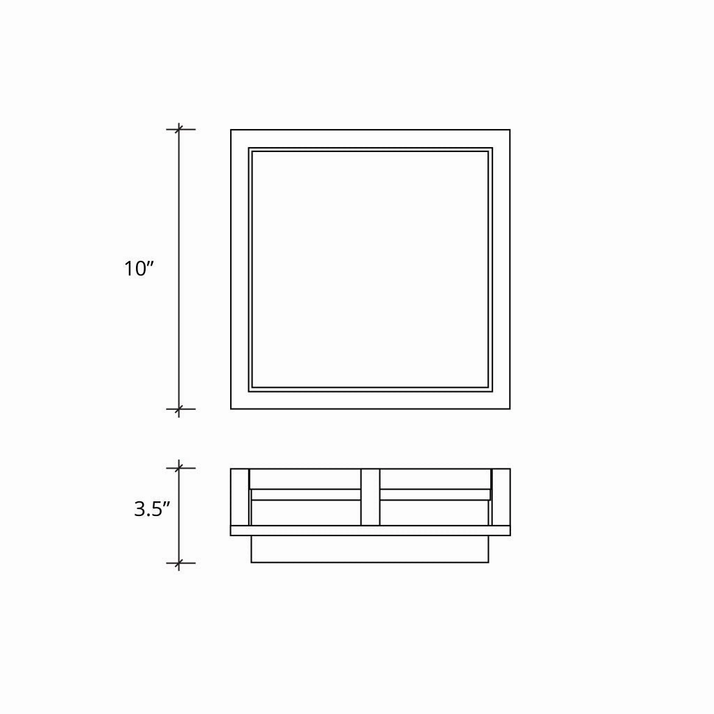 Alabaster Rocks LED Outdoor Flush Mount Brushed Nickel Waterproof Outdoor Ceiling Mount sale
