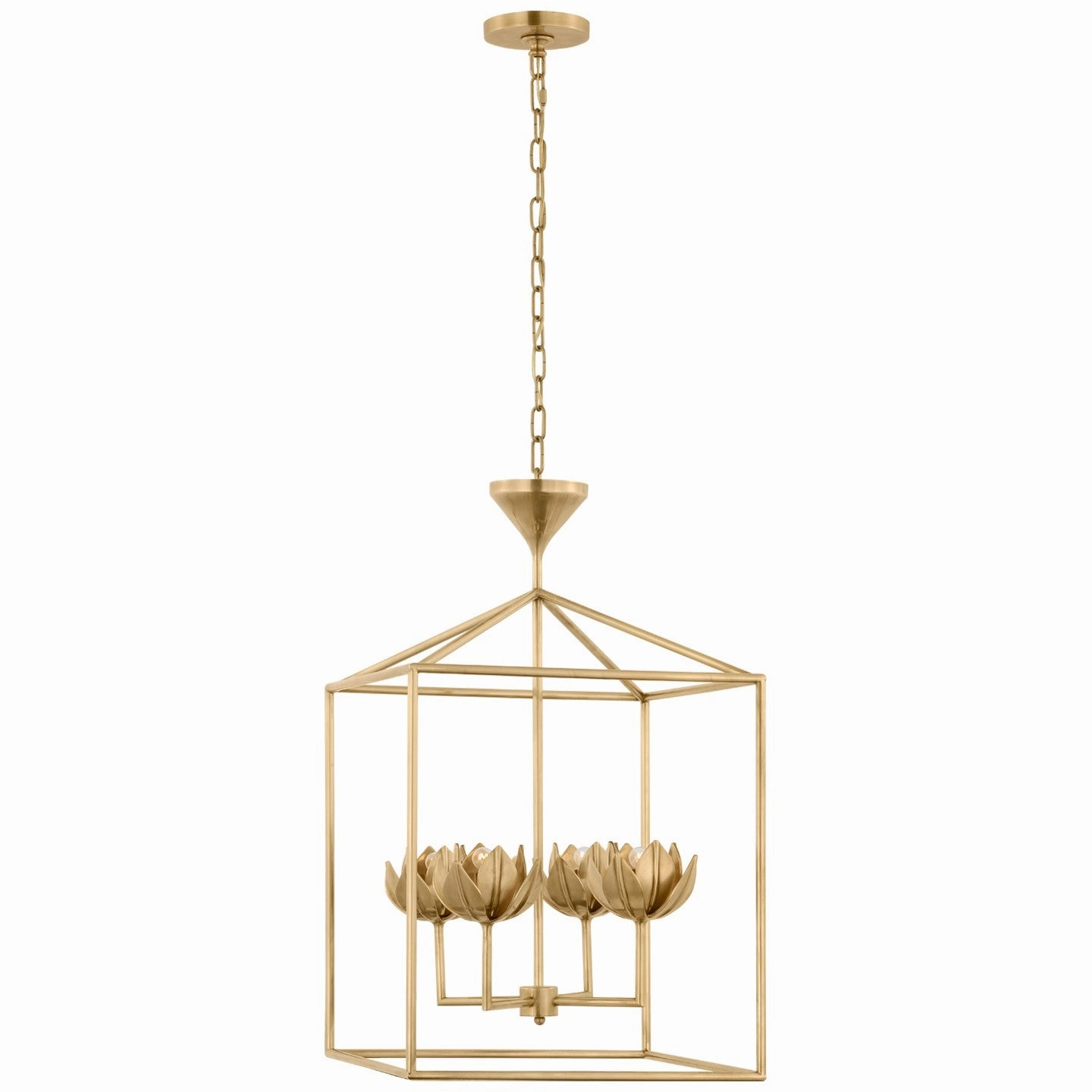Alberto LED Lantern Antique-Burnished Brass Ceiling Lights Lighting cheap deals
