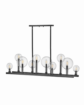 Alchemy LED Chandelier in Black Modern Ceiling Lights shop