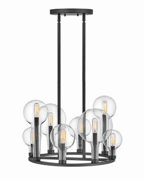 Alchemy LED Chandelier in Black Modern Ceiling Lights shop
