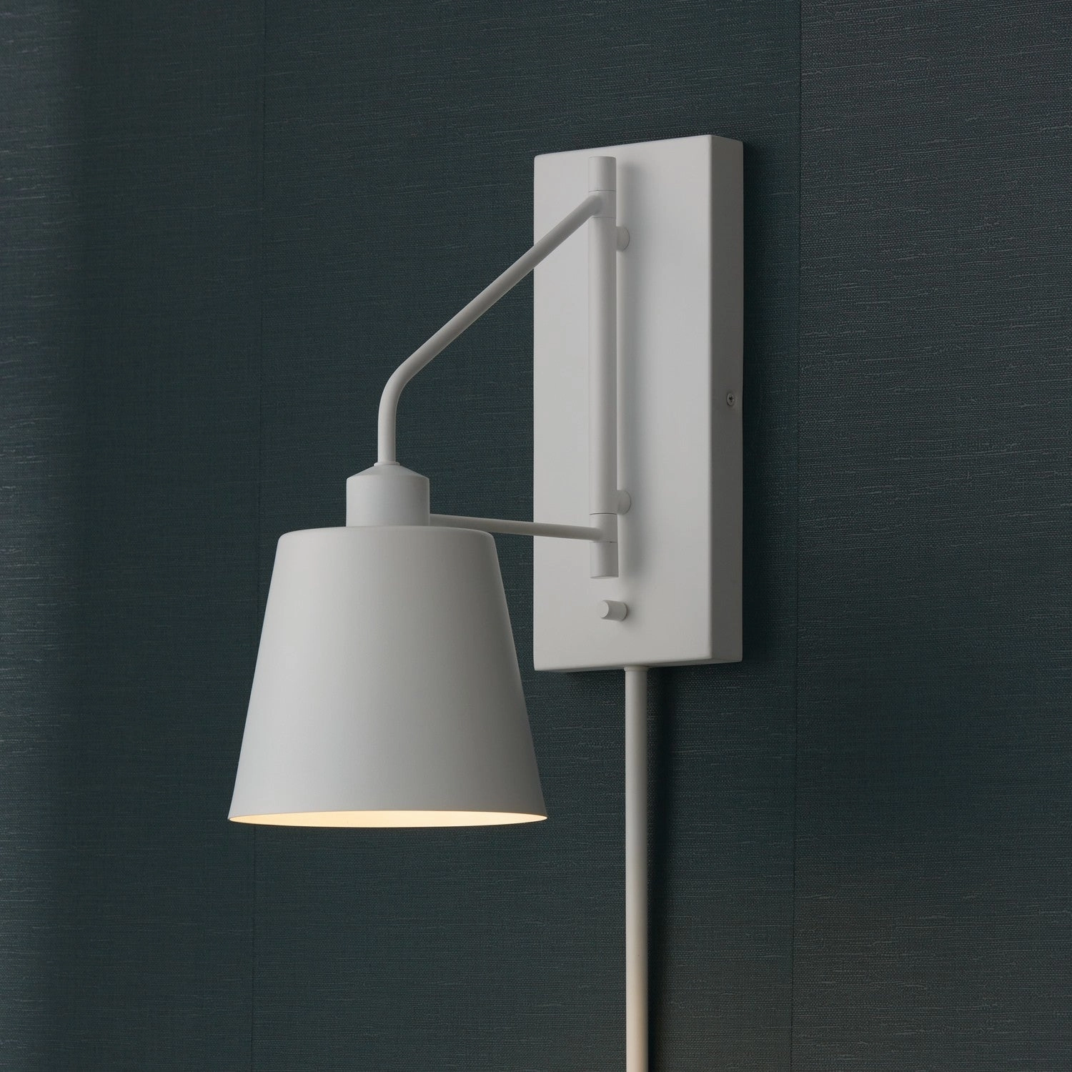 Alden One Light Wall Sconce Matte White Wall Lights up to 70% off