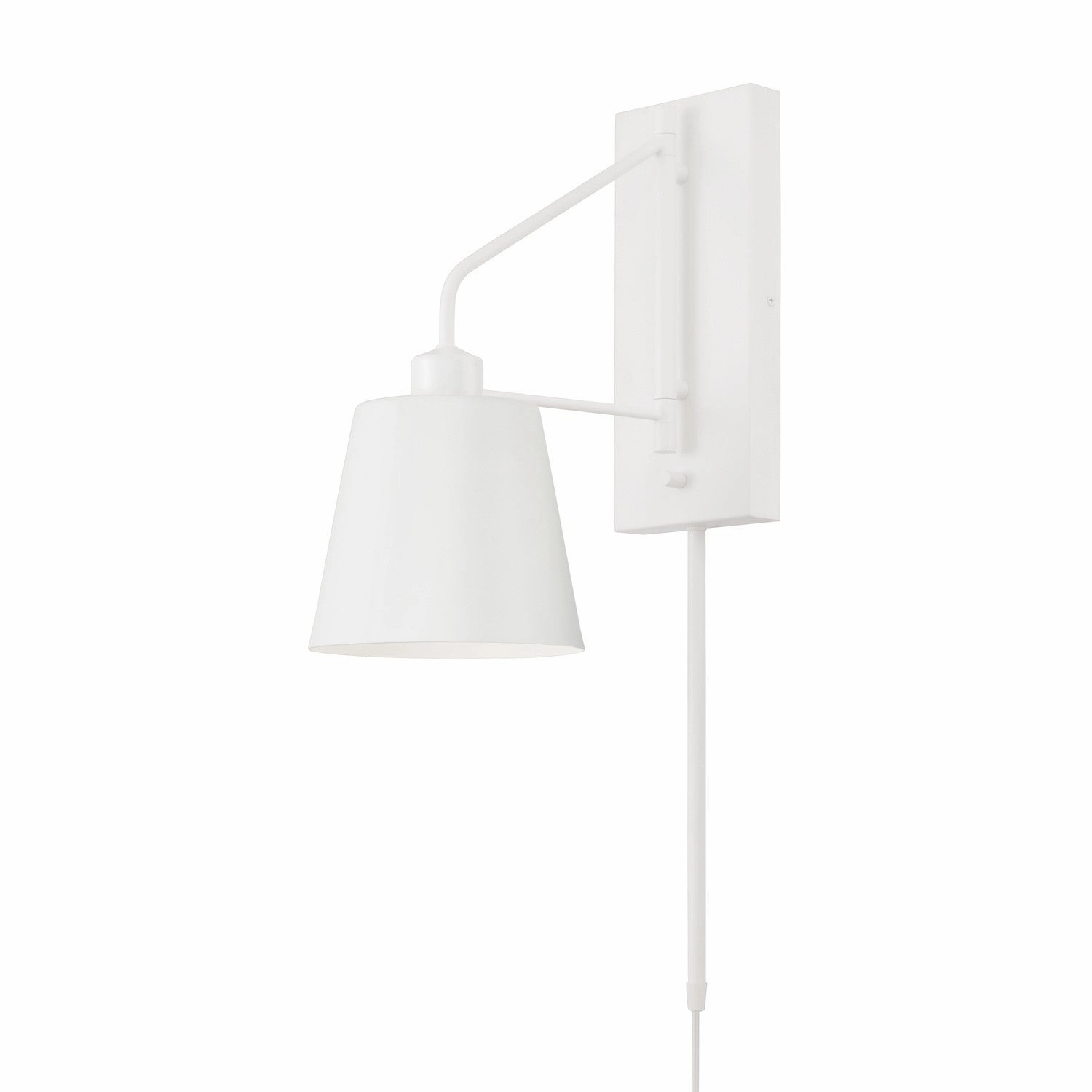Alden One Light Wall Sconce Matte White Best Wall Lights online store