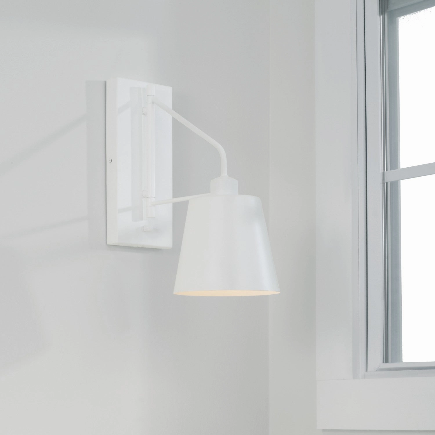 Alden One Light Wall Sconce Matte White Wall Lights up to 70% off