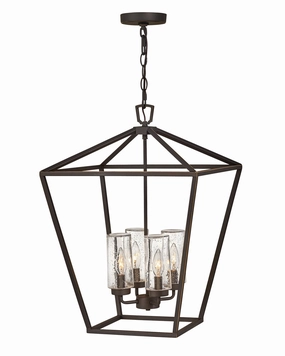 Alford Place LED Outdoor Lantern Oil Rubbed Bronze Outdoor Hanging Lights Lighting value pack