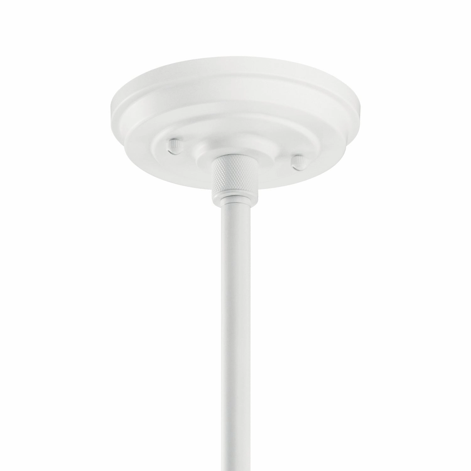 Allenbury One Light Outdoor Pendant/Semi Flush White Modern Outdoor Hanging Lights