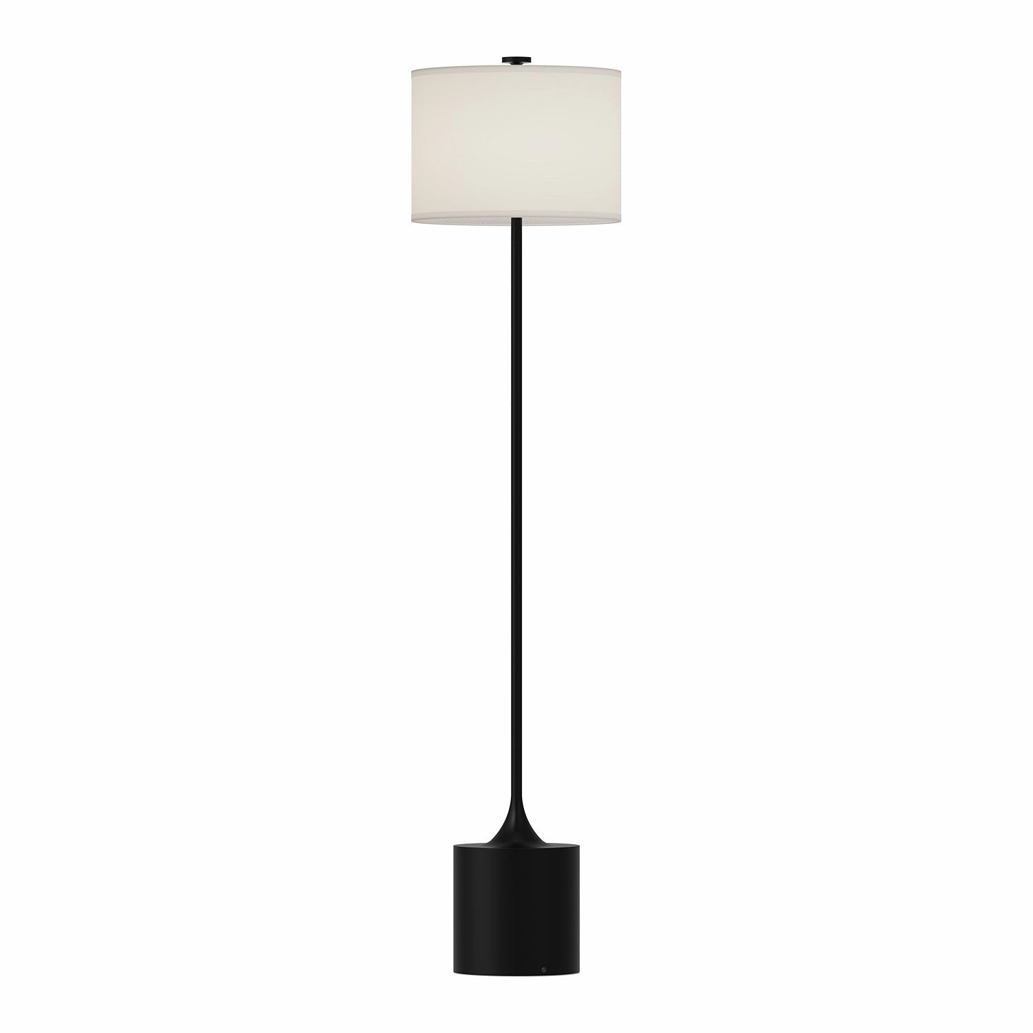Alora Lighting FL418761MBIL Modern Issa Lamp Brushed Gold/Ivory Linen|Matte Black/Ivory Linen|White/Ivory Linen Buy Lamps cheap online