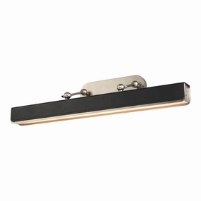 Alora valise picture PL307931ANTL Wall Light - Aged Nickel/Tuxedo Leather Cheap Wall Lighting deals