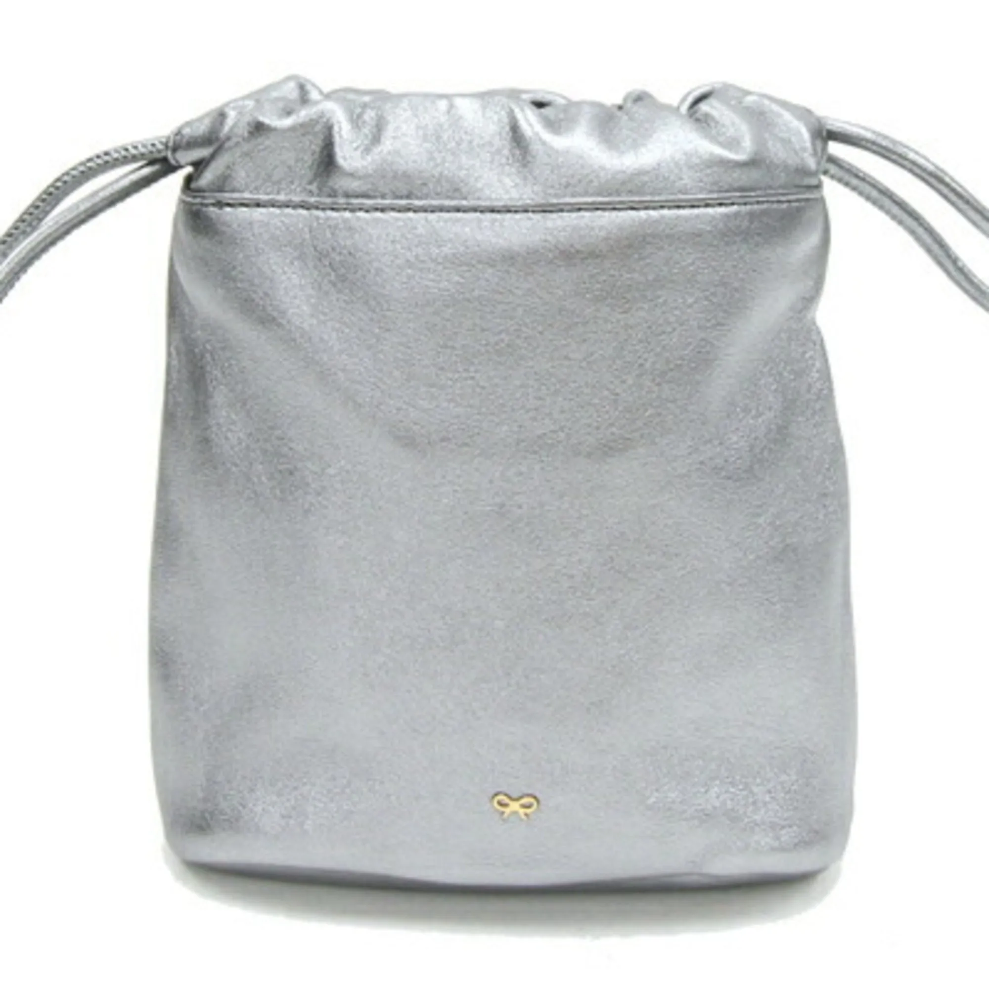 Anya Hindmarch   Leather Pouch (Pre-Owned)
