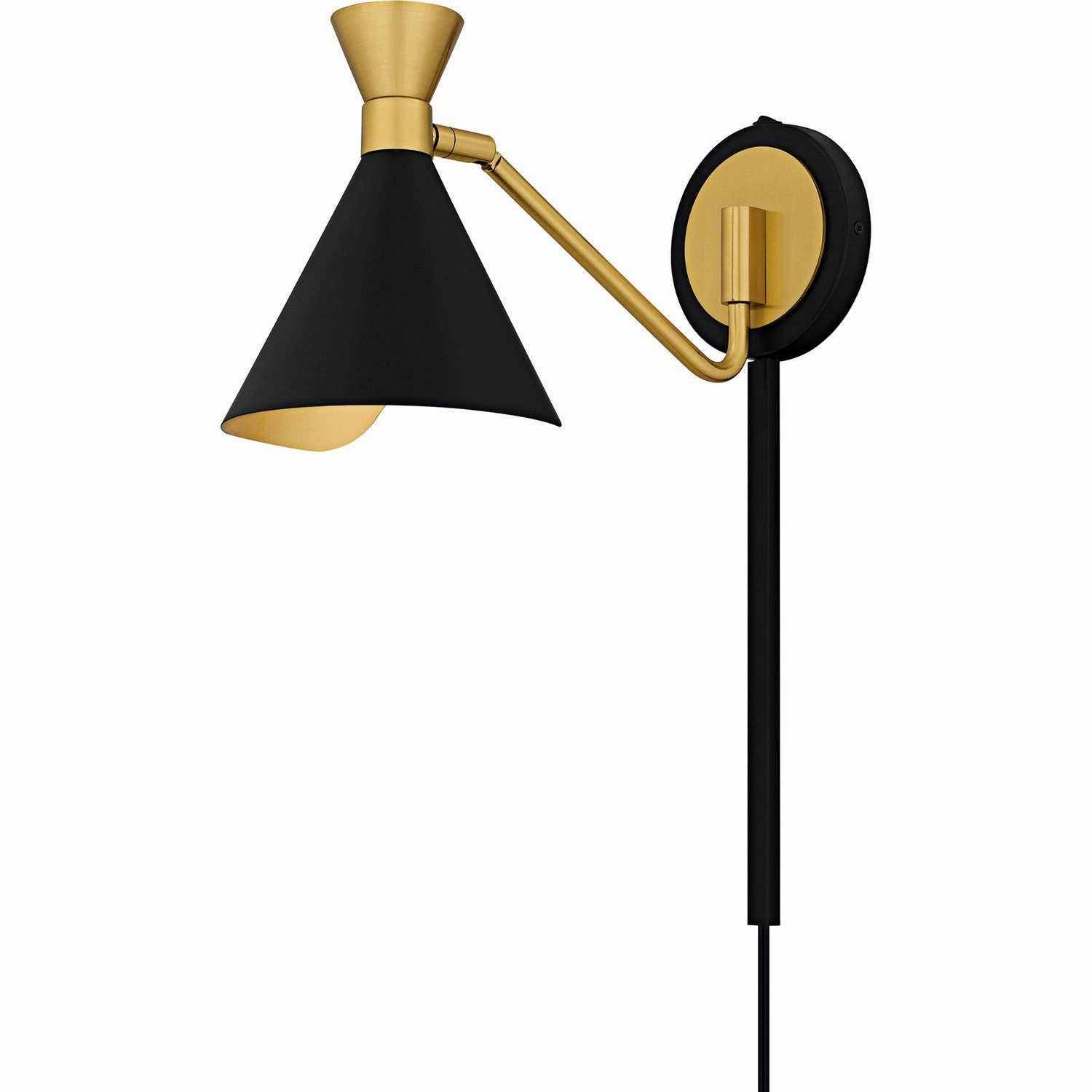 Arden One Light Wall Sconce Matte Black Wall Lights for decor discount