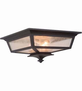Argent Three Light Flushmount Midnight Outdoor Ceiling Mount Lighting special offer