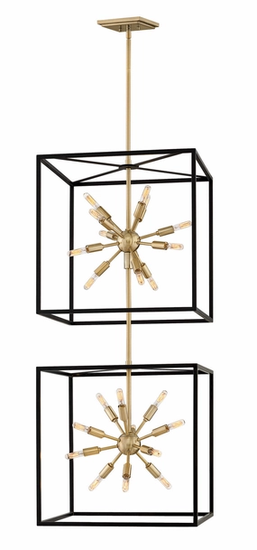 Aros LED Chandelier in Black Modern Ceiling Lights shop