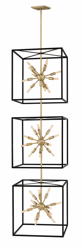 Aros LED Chandelier in Black Modern Ceiling Lights shop