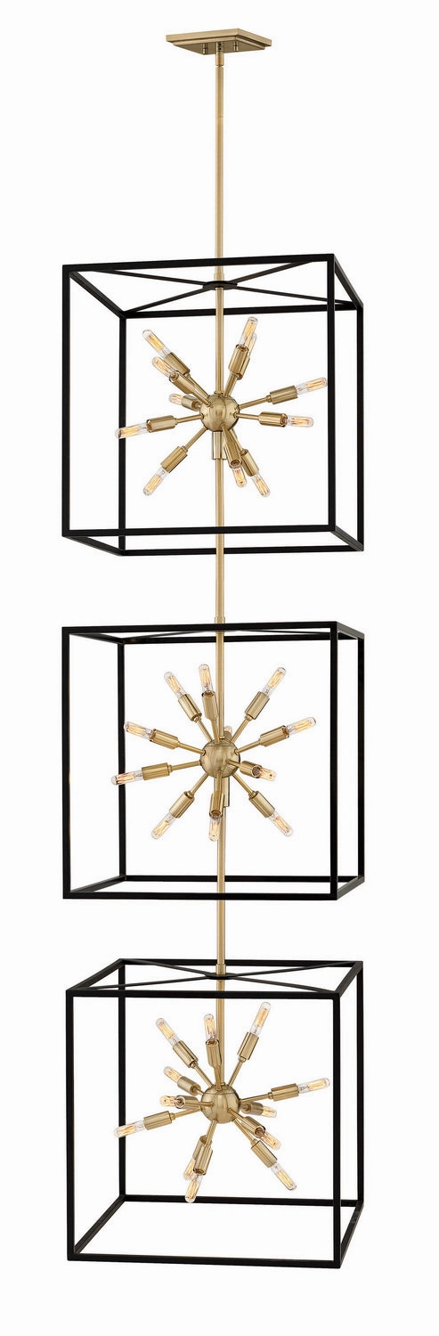 Aros LED Chandelier in Black Modern Ceiling Lights shop