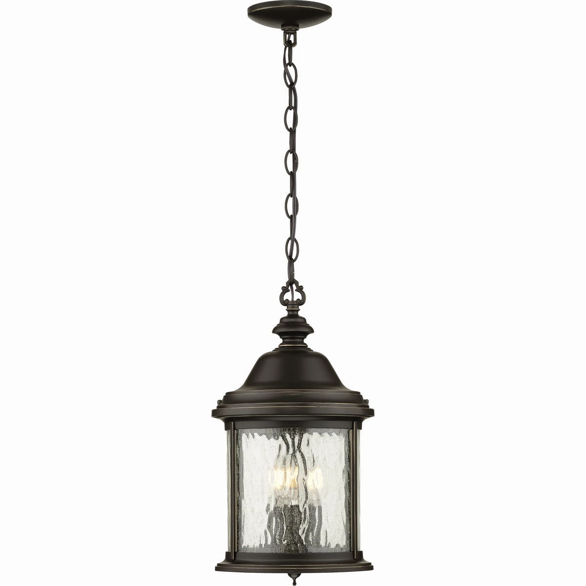 Ashmore Three Light Hanging Lantern Antique Bronze Garden Hanging Lights promo