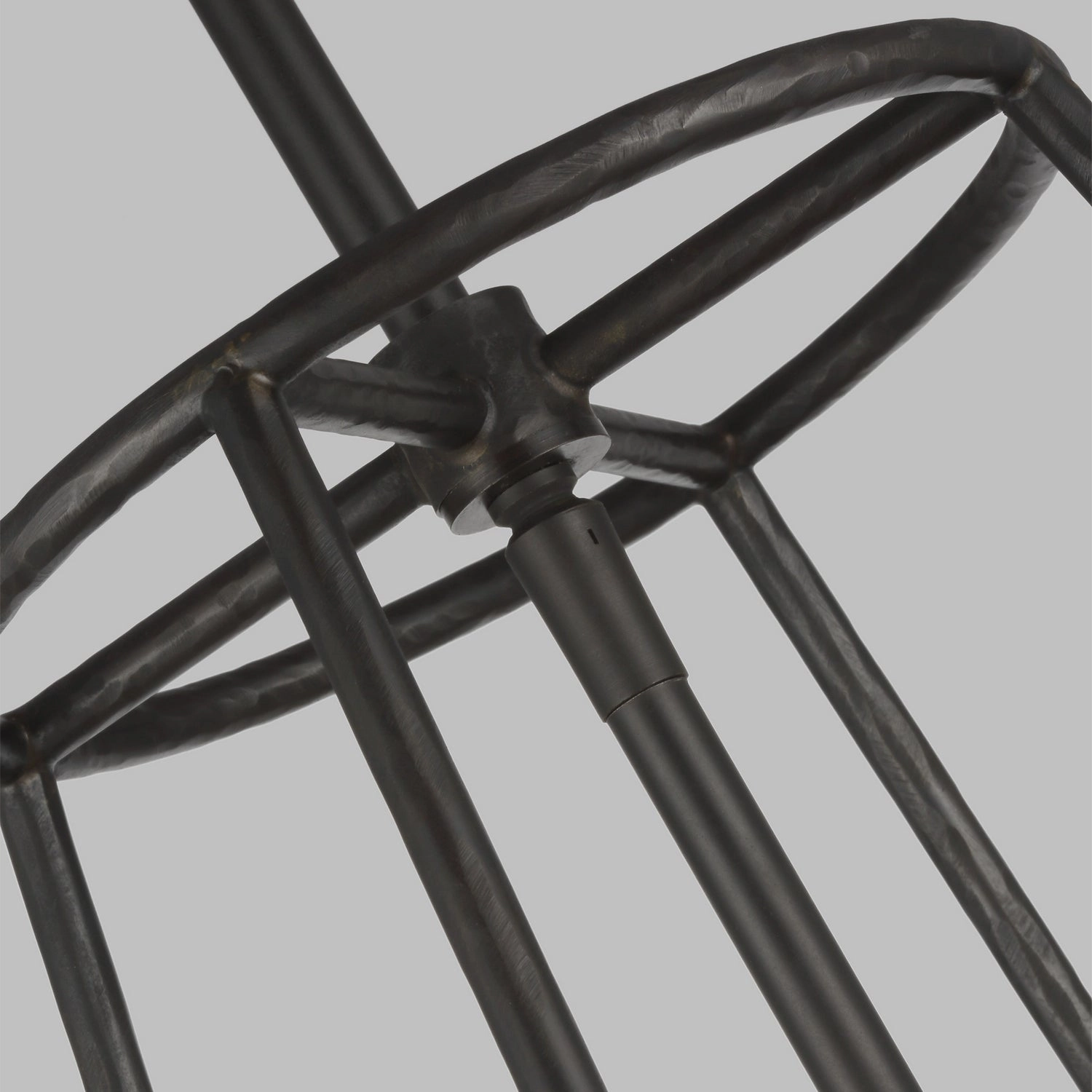 Atlas One Light Pendant Aged Iron Designer Ceiling Lights for less