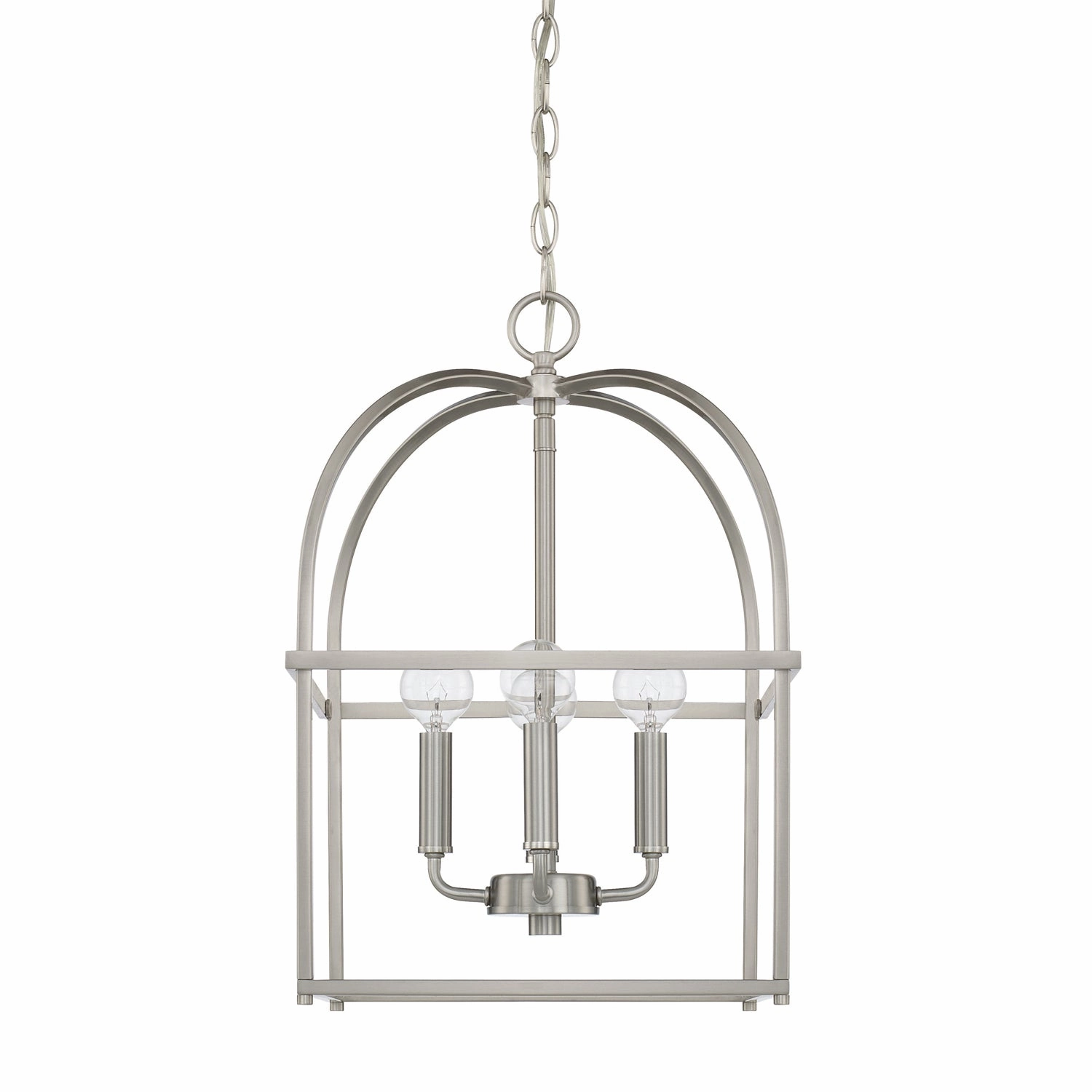 Aubrey Four Light Foyer Brushed Nickel Ceiling Lights Lighting free shipping