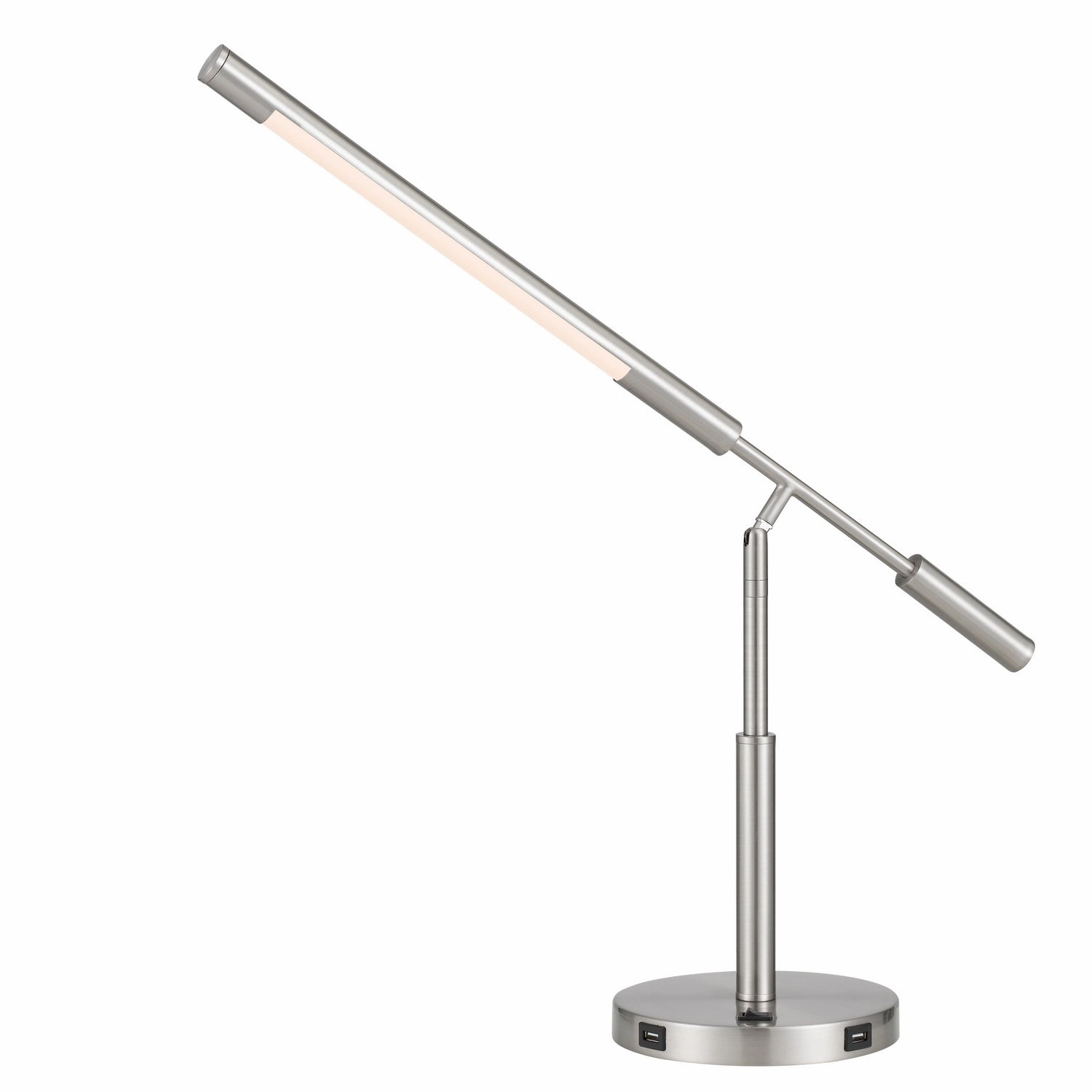 Auray LED Desk Lamp Brushed Steel Desk Lamps online discount