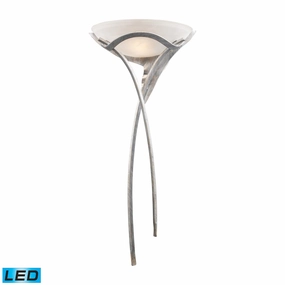 Aurora LED Wall Sconce Tarnished Silver Elegant Wall Lights clearance