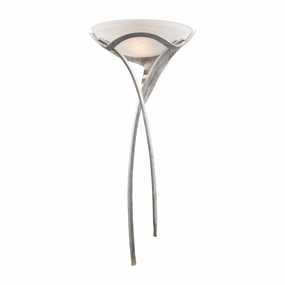 Aurora One Light Wall Sconce Tarnished Silver Elegant Wall Lights clearance