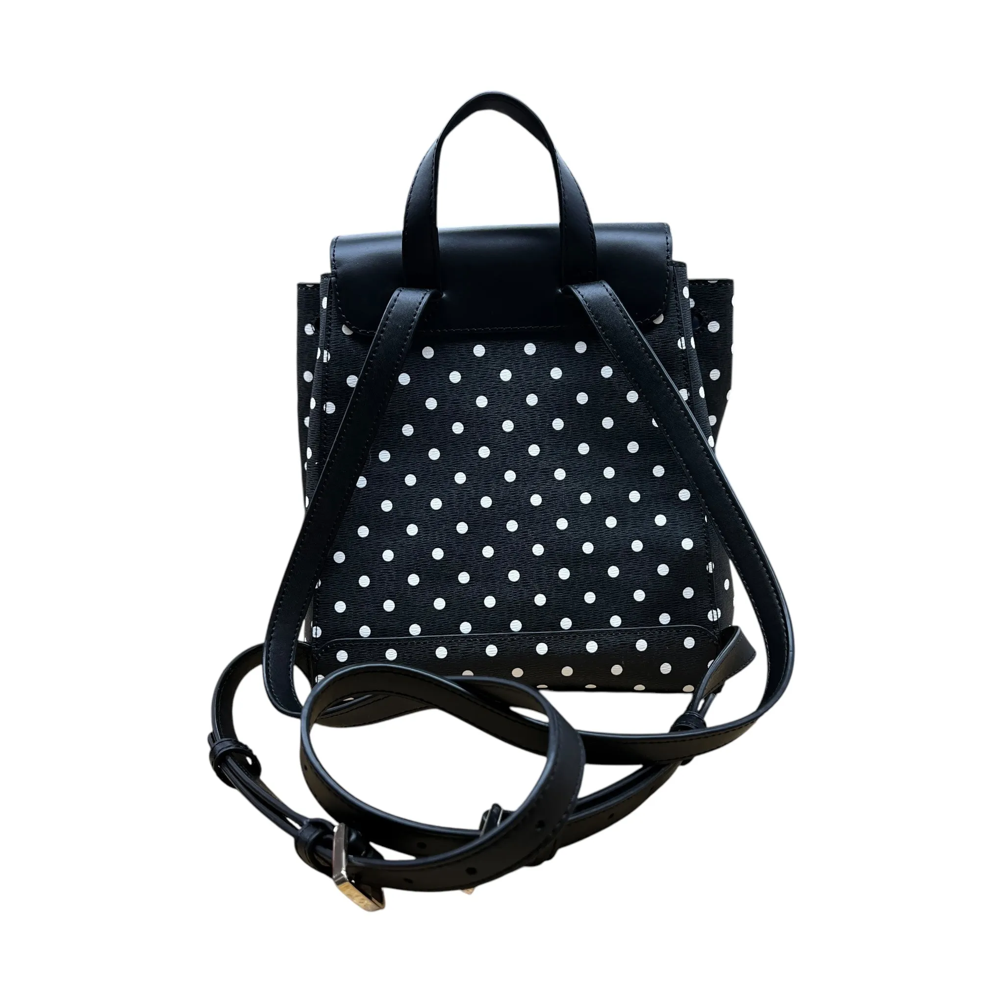 Backpack Designer By Kate Spade In Polkadot Pattern, Size:Small