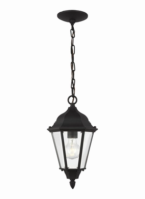 Bakersville One Light Outdoor Pendant Black Outdoor Hanging Lights Lighting value pack
