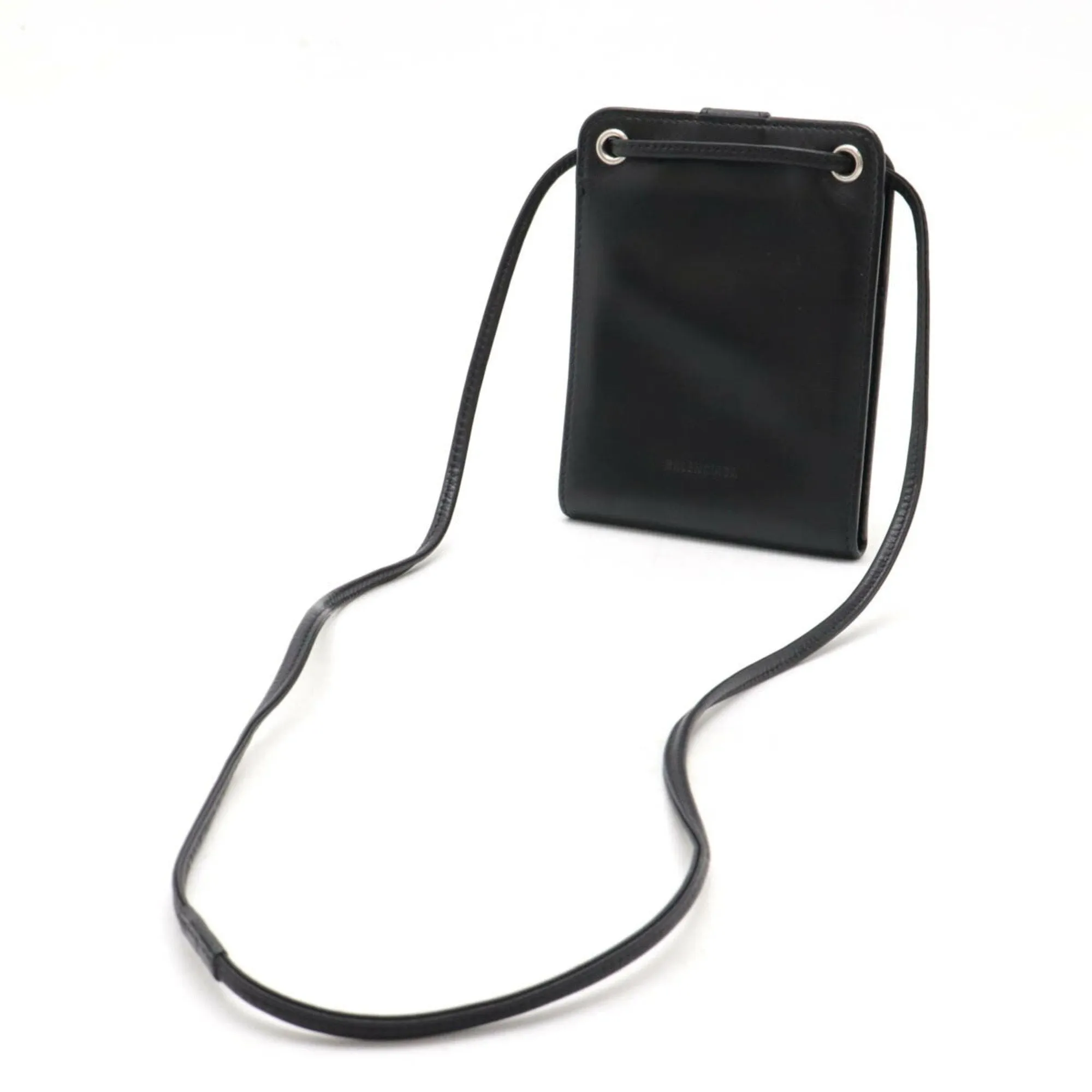 Balenciaga Leather Wallet (Bi-Fold) (Pre-Owned)