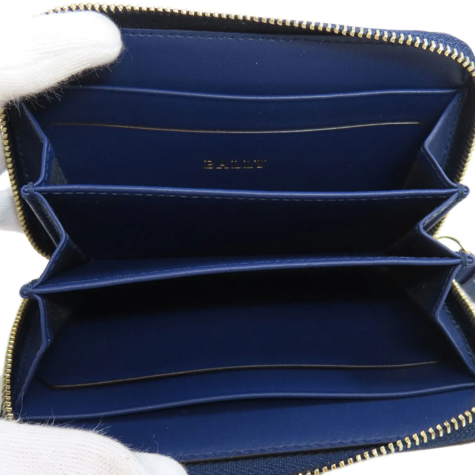 Bally  Leather Coin Purse/Coin Case (Pre-Owned)