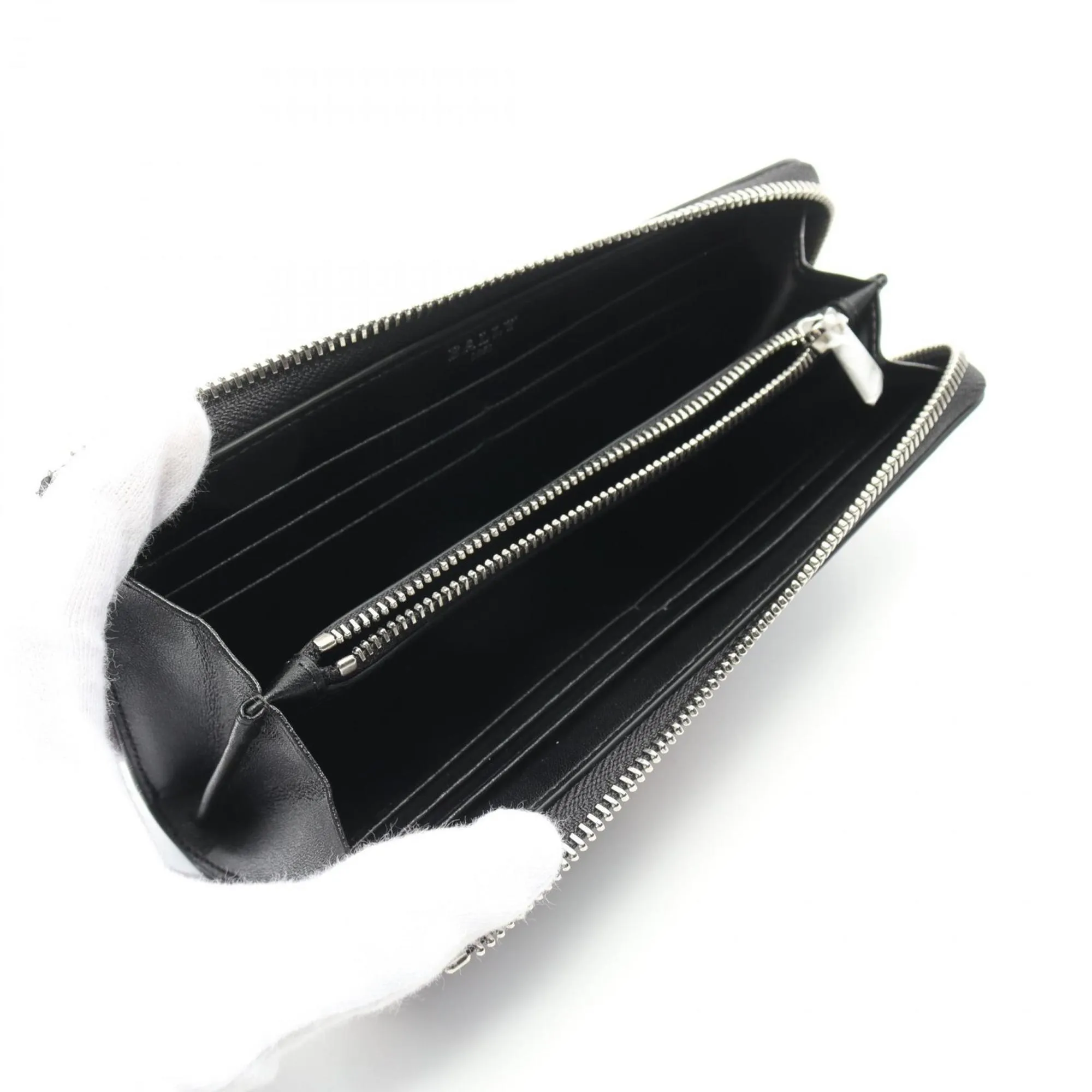 Bally  Leather Long Wallet (Bi-Fold) (Pre-Owned)