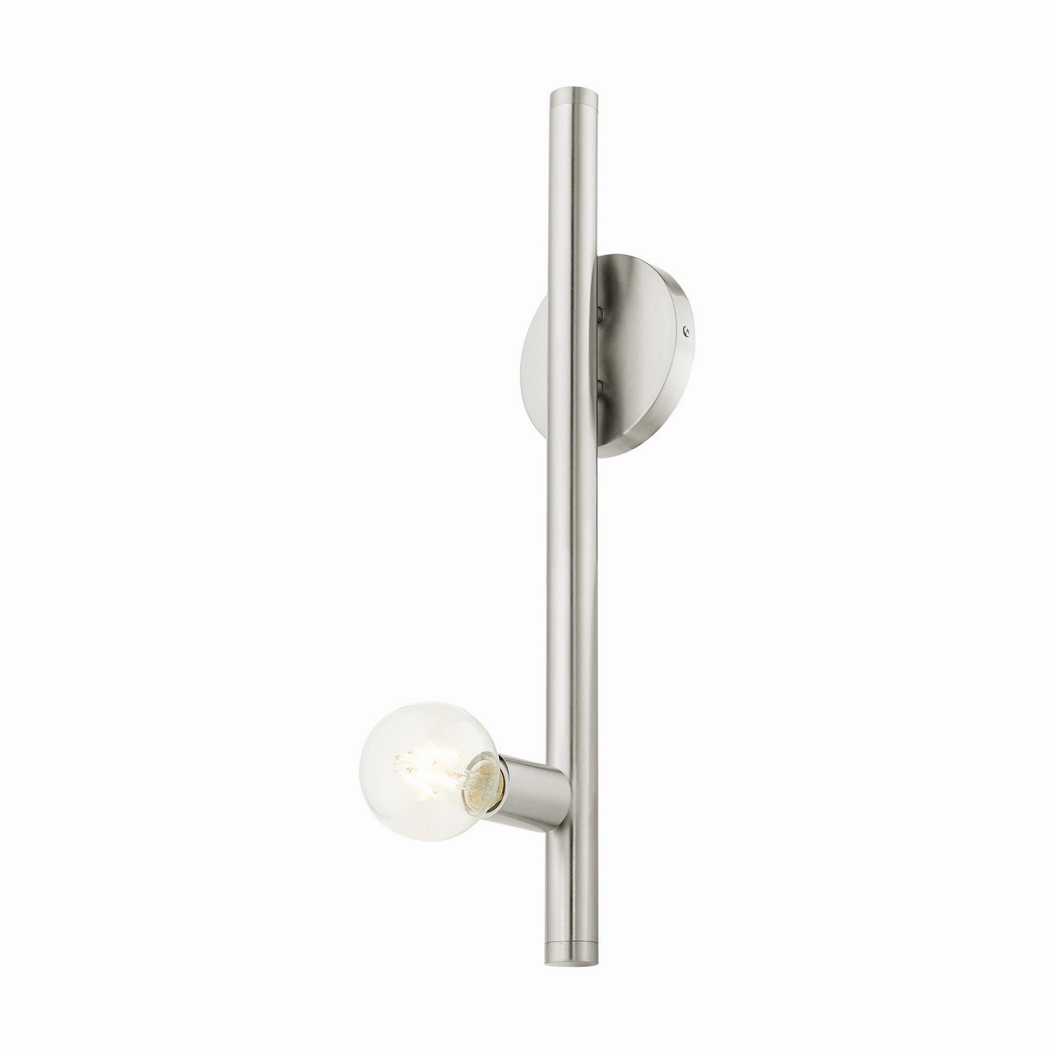Bannister One Light Wall Sconce Brushed Nickel Designer Wall Lights store deal