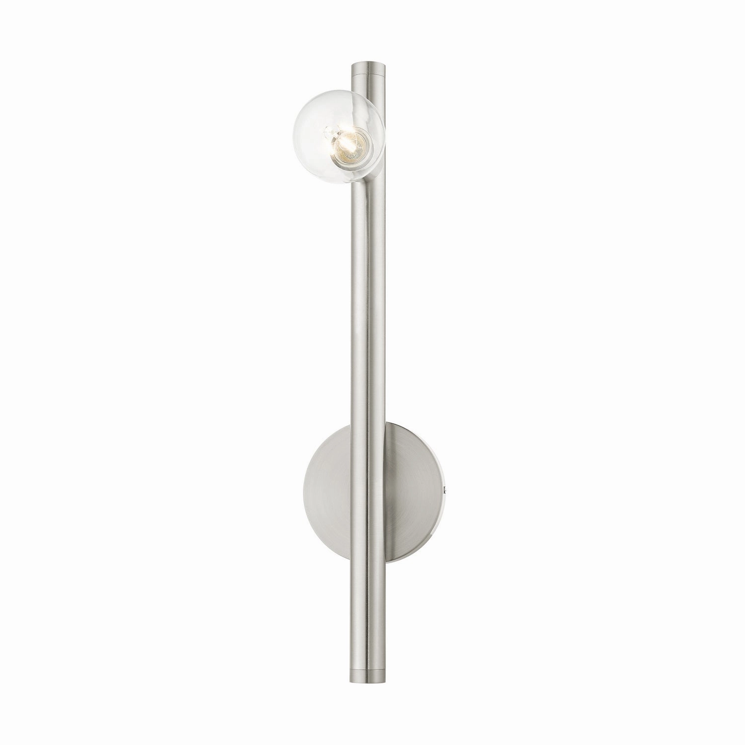 Bannister One Light Wall Sconce Brushed Nickel Designer Wall Lights store deal